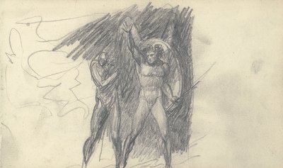 素描本绘图 作者 乔治·罗姆尼