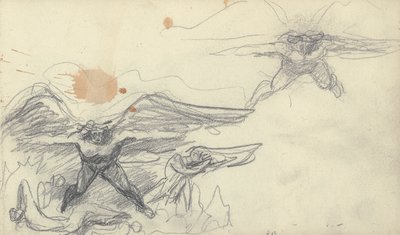 素描本绘图 作者 乔治·罗姆尼