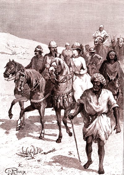 远征红海。 1888年（雕刻） 作者 乔治·鲁克斯