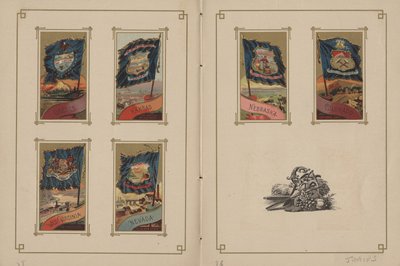 所有国家和美利坚合众国的国旗 - 第35和36页，第1887页 作者 乔治·S·哈里斯