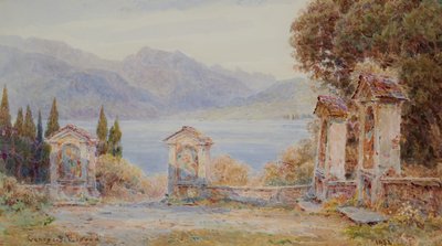 奥尔塔湖，苦路，二十世纪（水彩画） 作者 乔治·塞缪尔·埃尔古德