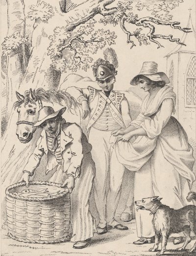 一见钟情，1796年1月10日。 作者 乔治·谢泼德