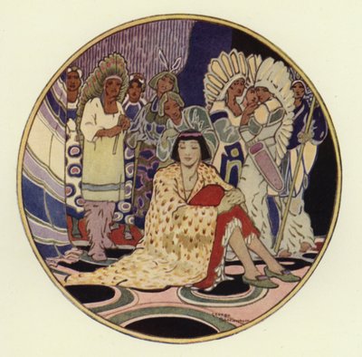 The people were all gathered for the wedding (colour litho) 作者 乔治·谢林汉姆