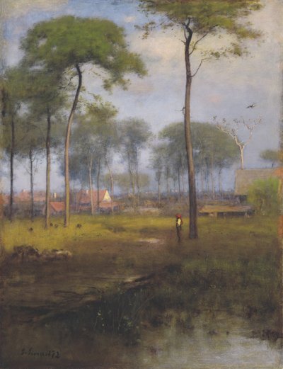 清晨，塔彭斯普林斯，1892年 作者 乔治·斯尼尔因内斯