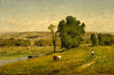 景观，1878年 作者 George Snr. Inness
