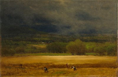 麦田》，约 1875-77 年（布面油画） 作者 乔治·斯尼尔因内斯