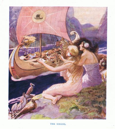 来自The Heroes的Sirens，由George Allen和Unwin 1929出版 作者 乔治·索珀