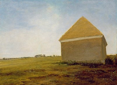Newmarket Heath，有一个Rubbing-Down House，1765年（修复后）（见111978） 作者 乔治·斯塔布斯