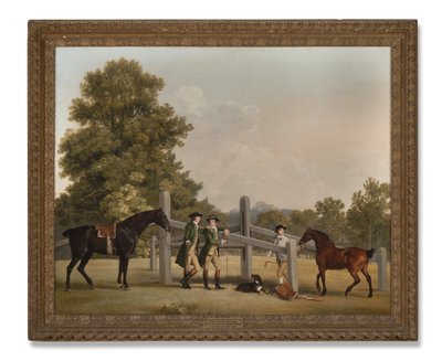 威廉·亨利·卡文迪什 - 本廷克，波特兰第三公爵和他的弟弟爱德华，1767-68 作者 乔治·斯塔布斯