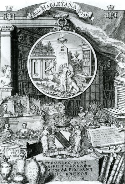 1741年哈雷勋爵的藏书 作者 乔治·维尔图
