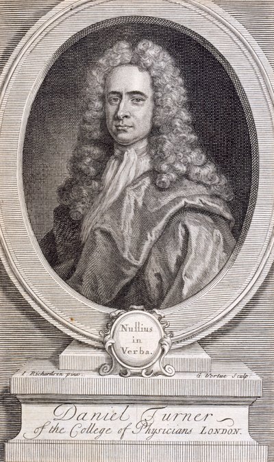 丹尼尔·特纳（Daniel Turner），医学博士，LRCP，医师，1717年 作者 乔治·维尔图