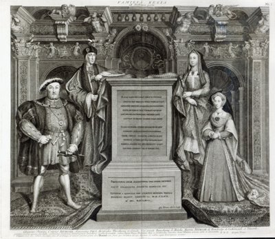 Familia Regia，或亨利八世家族，1742年 作者 乔治·维尔图