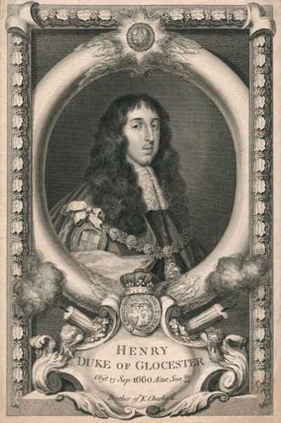 格洛斯特公爵亨利（Henry），1736年。 作者 乔治·维尔图