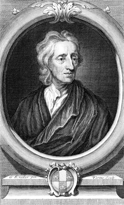 英国哲学家约翰·洛克（John Locke），c1713 作者 乔治·维尔图