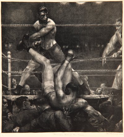 登普西穿越绳索，1923-24 作者 乔治·韦斯利·贝洛斯