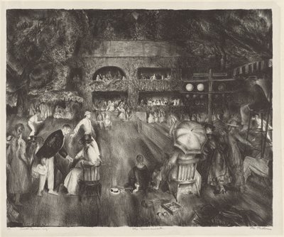 锦标赛》，1920年。 作者 乔治·韦斯利·贝洛斯