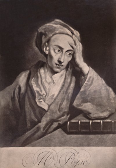 亚历山大·波普（Alexander Pope），英国诗人和讽刺作家，c1732年，1894年 作者 乔治·怀特