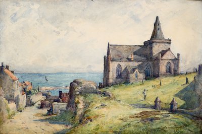 圣蒙纳斯，c.1883（水彩画） 作者 乔治·惠顿·约翰斯通