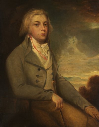 绅士的肖像 作者 George after Romney