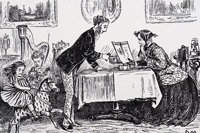 In 1865 Elizabeth Garrett Anderson was licensed to practice medicine as the first woman doctor 作者 乔治·杜莫里耶