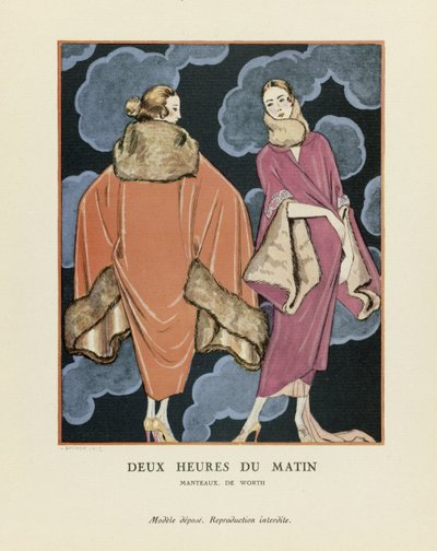 Deux Heurs du Matin》，1923 年出版。1923 年（模板印刷） 作者 乔治理发师