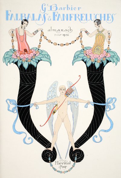 《Falbalas et Fanfreluches, Almanac des Modes Presentes, Pastes et Futures》的封面 作者 乔治理发师