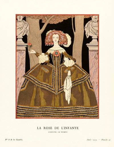 插图来自 Gazette du Bon Ton 作者 乔治理发师