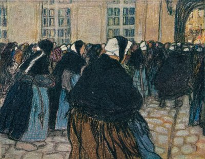 La Rentree A LHospice De La Salpetriere，c1911 作者 乔治·杜普依斯