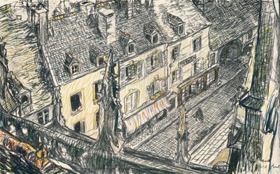 瓦隆大街（Rue De Valogne），c1911 作者 乔治·杜普依斯