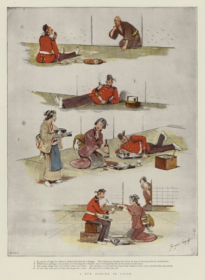 A Run in Japan 作者 Georges Ferdinand Bigot