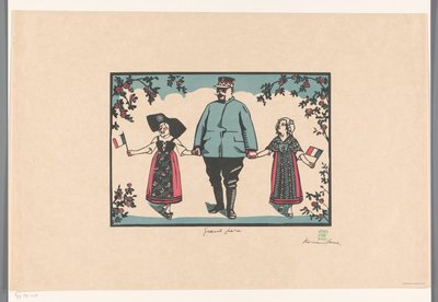 Grand père（原剧名） 作者 Georges Hermann René Paul（艺术家签名）