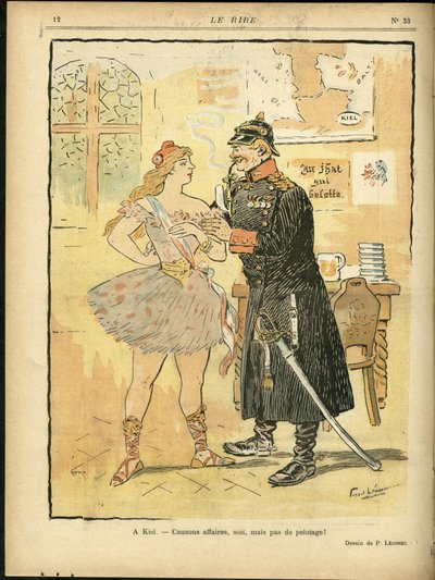 Georges Leonnec（1881-1940 年）在 Le Rire 上的插图 作者 乔治·莱昂内克