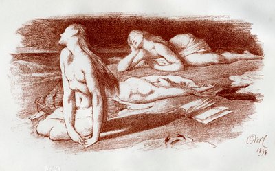 梦想者》，1898年。 作者 乔治·麦卡洛克