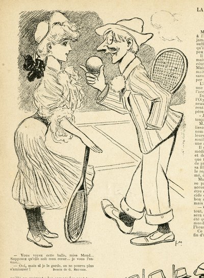 Illustration by Georges Meunier (1869-1934) in Le Rire 作者 乔治·穆尼耶