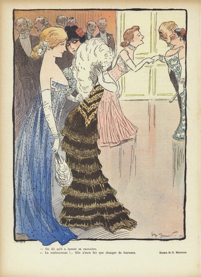 笑的插图 作者 Georges Meunier
