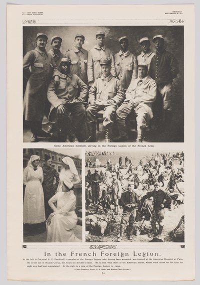 在法国外籍军团，1915年9月30日 作者 加州斯莱德