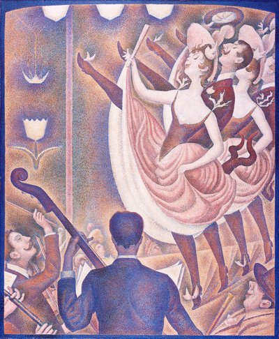 Le Chahut，1890年 作者 乔治·皮埃尔·苏拉特