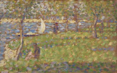 研究“ La Grande Jatte” 作者 乔治·皮埃尔·苏拉特