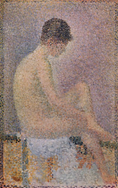 模型研究，1886年，1923年 作者 乔治·皮埃尔·苏拉特