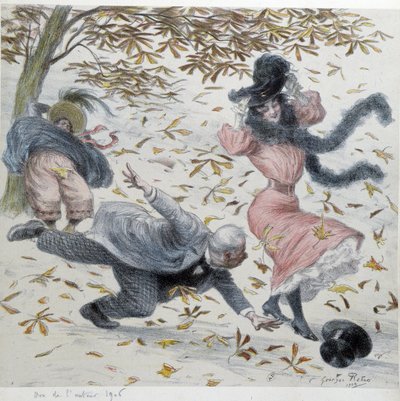 风，1904年 作者 乔治·雷登