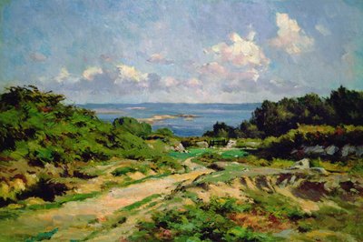 海景，莫尔比昂省 作者 乔治·赛瑞尔