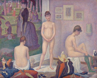 模型（Poseuses） 作者 乔治·苏拉特