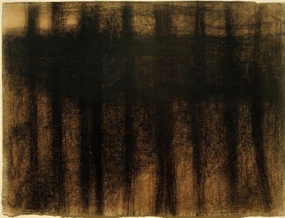 树干映在水面上（Baumstämme，sich ...） 作者 乔治·苏拉特