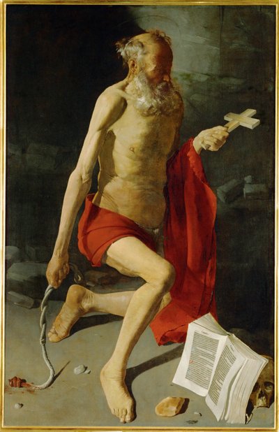 圣杰罗姆的忏悔（绘画） 作者 乔治·德拉图尔