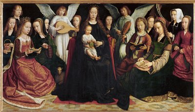 处女中的处女（布面油画） 作者 Gerard David
