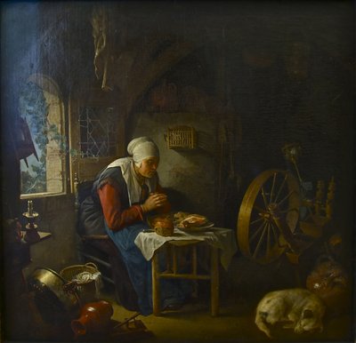 纺织工的祈祷》，1645年 作者 葛瑞特窦