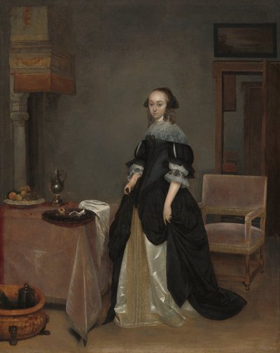 Maria van Suchtelen，c.1666 作者 杰拉德·特·博尔赫