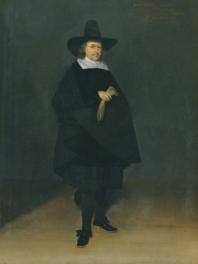 Burgermeister Jan Roever的肖像（1610-61） 作者 杰拉德·特·博尔赫