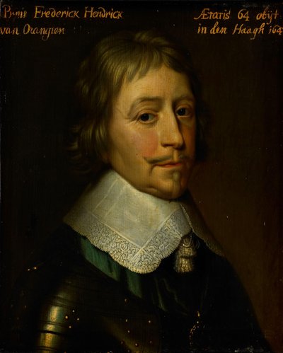 奥兰治亲王弗雷德里克·亨利的肖像 作者 Gerard van Honthorst（工作室）