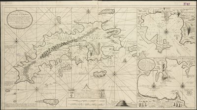 圣托马斯和圣约翰群岛，1719年 作者 杰拉德·范·库伦